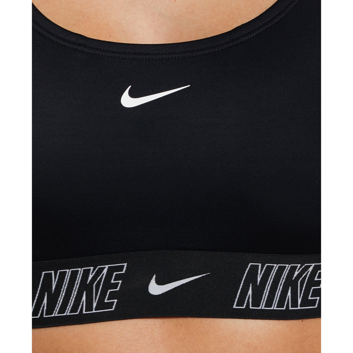 Nike Swim Women&#39;s Fusion Logo Tape Racerback Bikini Top