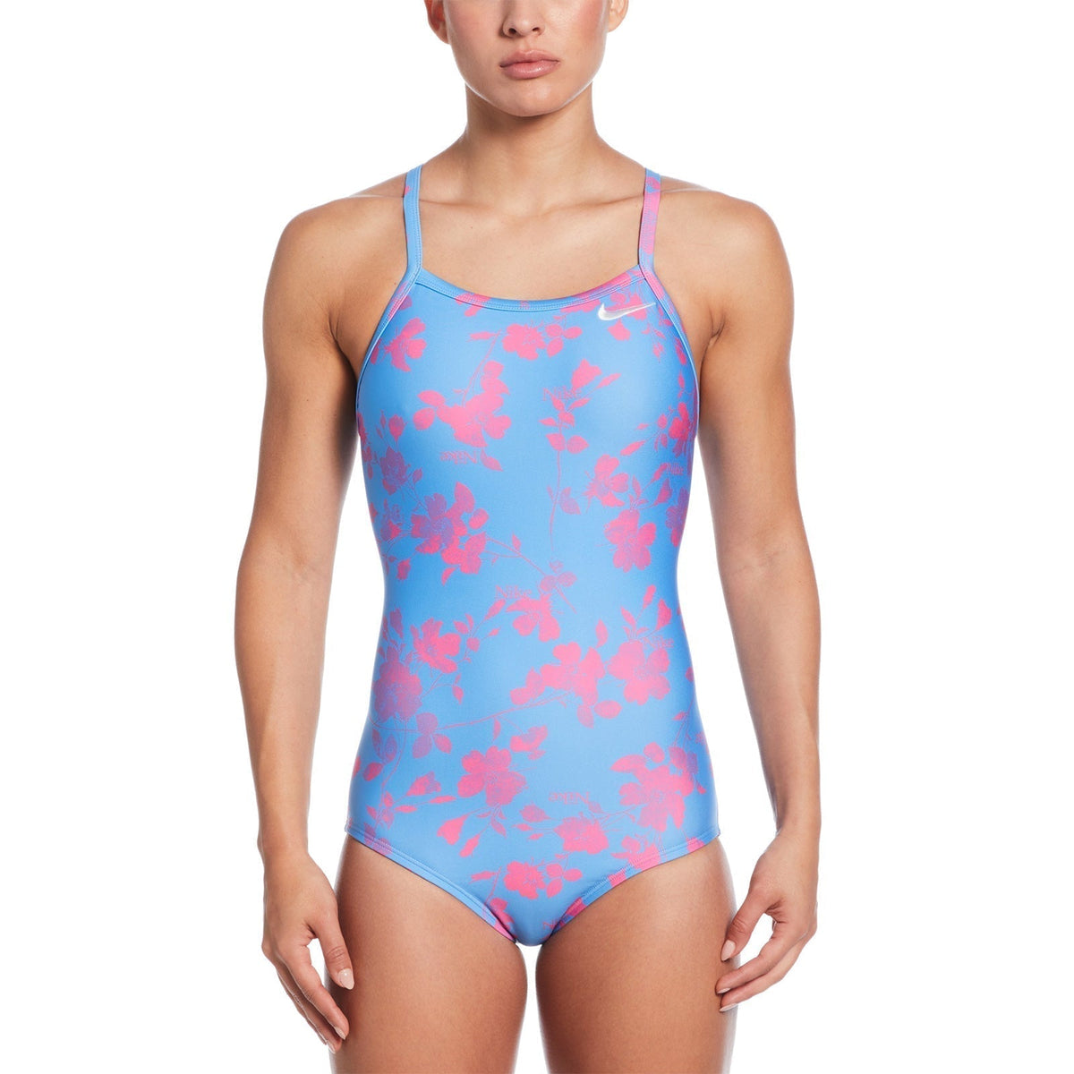 Nike Swim Women&#39;s Hydrastrong Multi Print Racerback One Piece