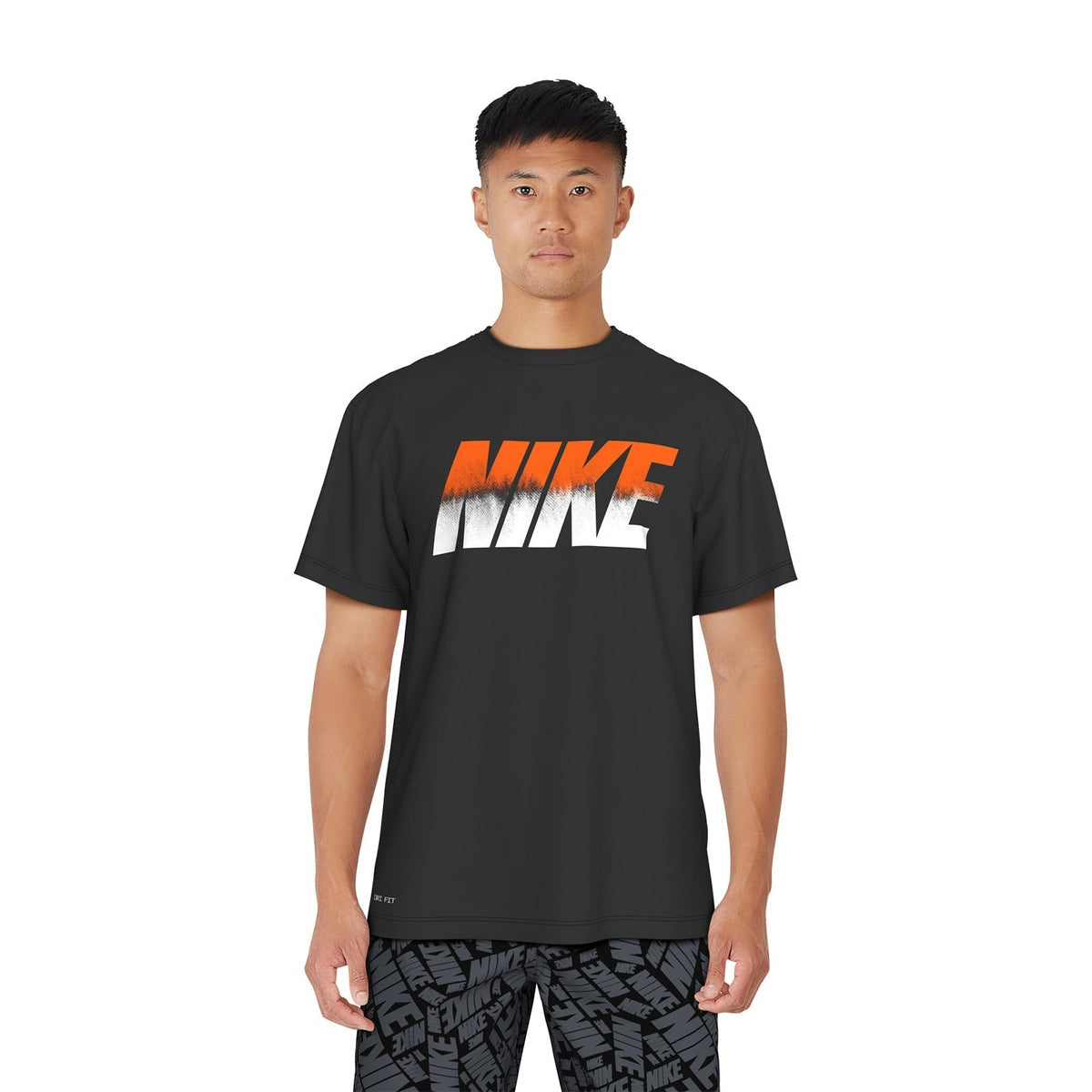 Nike Swim Men&#39;s Ocean Merge Short Sleeve Hydroguard Top