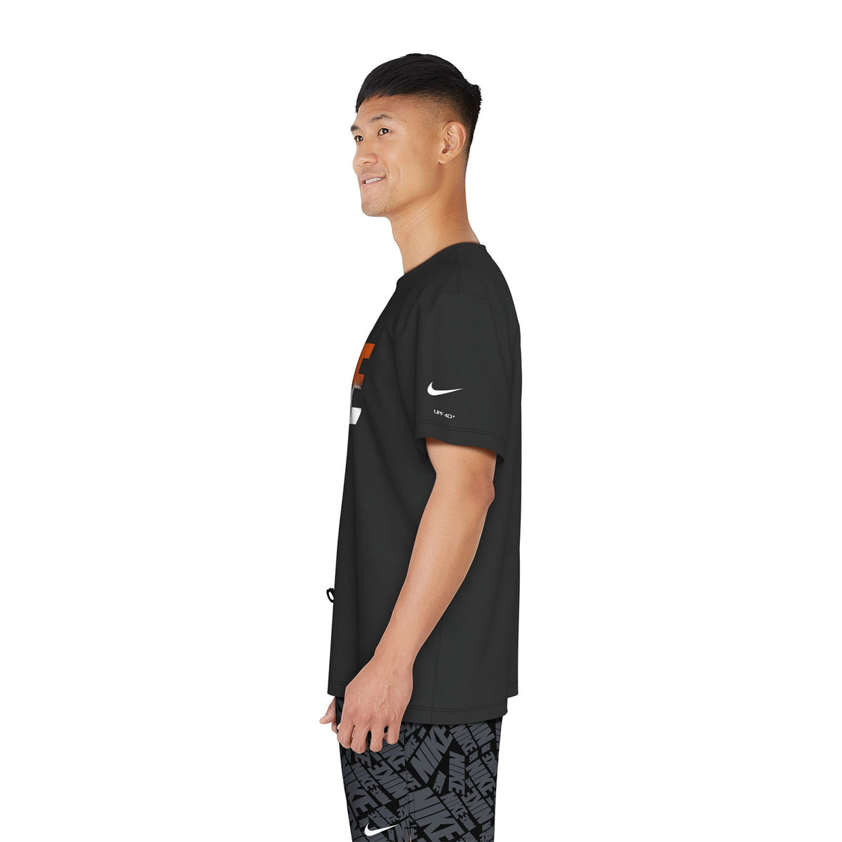 Nike Swim Men&#39;s Ocean Merge Short Sleeve Hydroguard Top