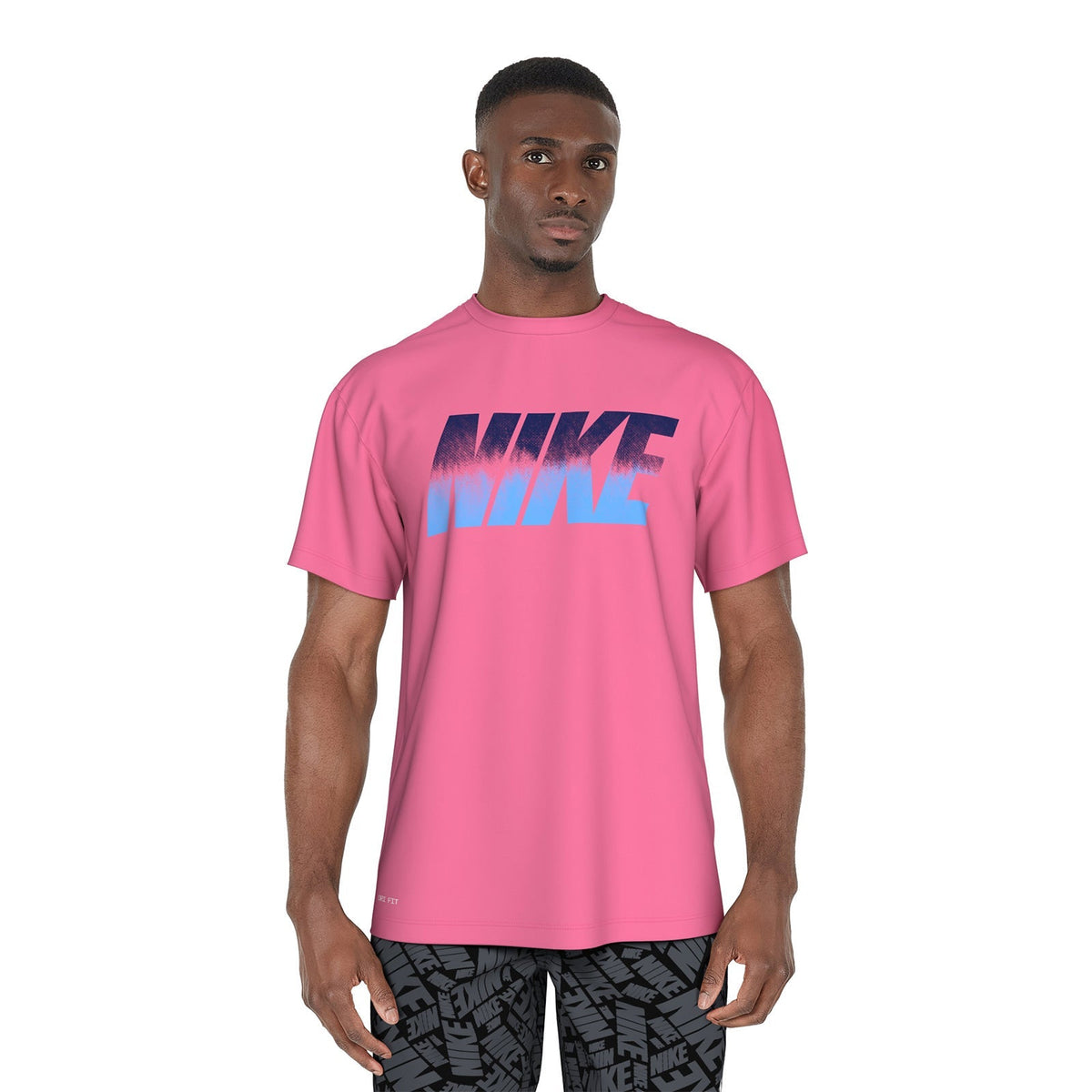 Nike Swim Men&#39;s Ocean Merge Short Sleeve Hydroguard Top