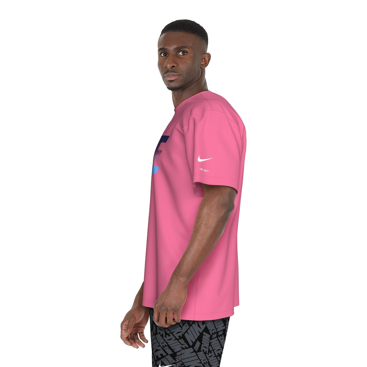 Nike Swim Men&#39;s Ocean Merge Short Sleeve Hydroguard Top