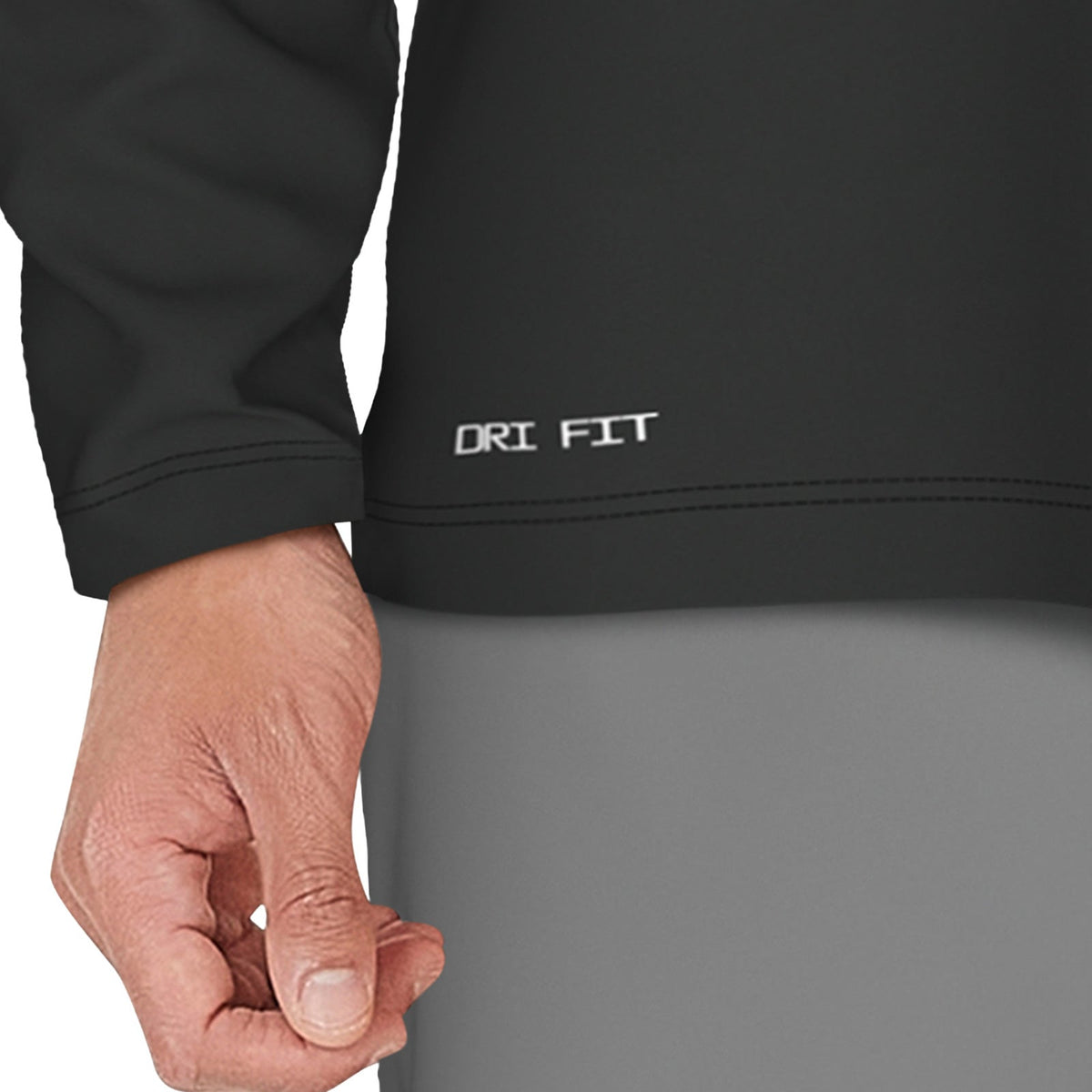 Nike Swim Men&#39;s Gothic Letter Long Sleeve Hydroguard Top