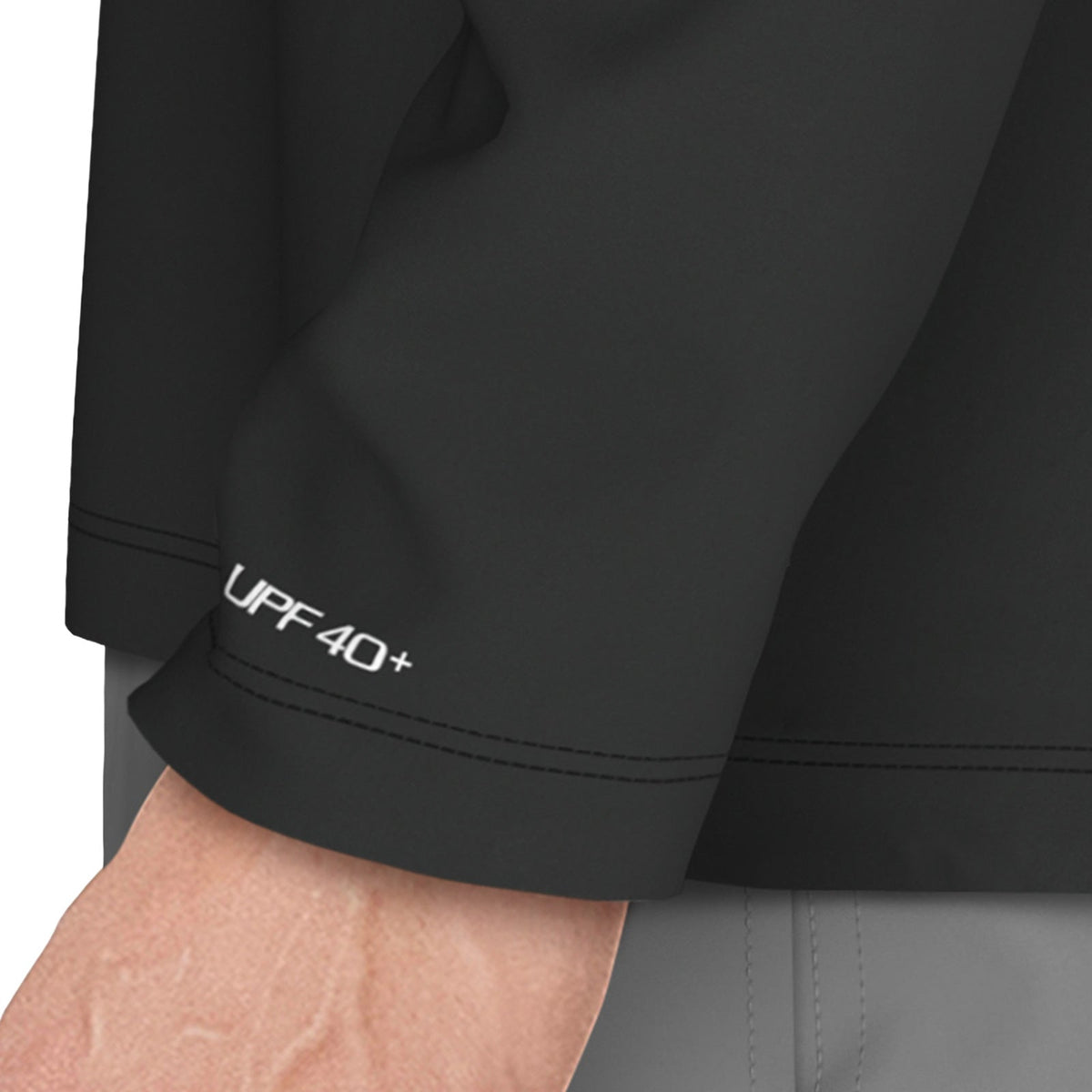 Nike Swim Men&#39;s Gothic Letter Long Sleeve Hydroguard Top