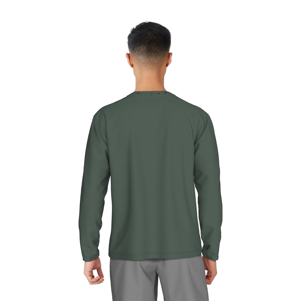 Nike Swim Men&#39;s Gothic Letter Long Sleeve Hydroguard Top