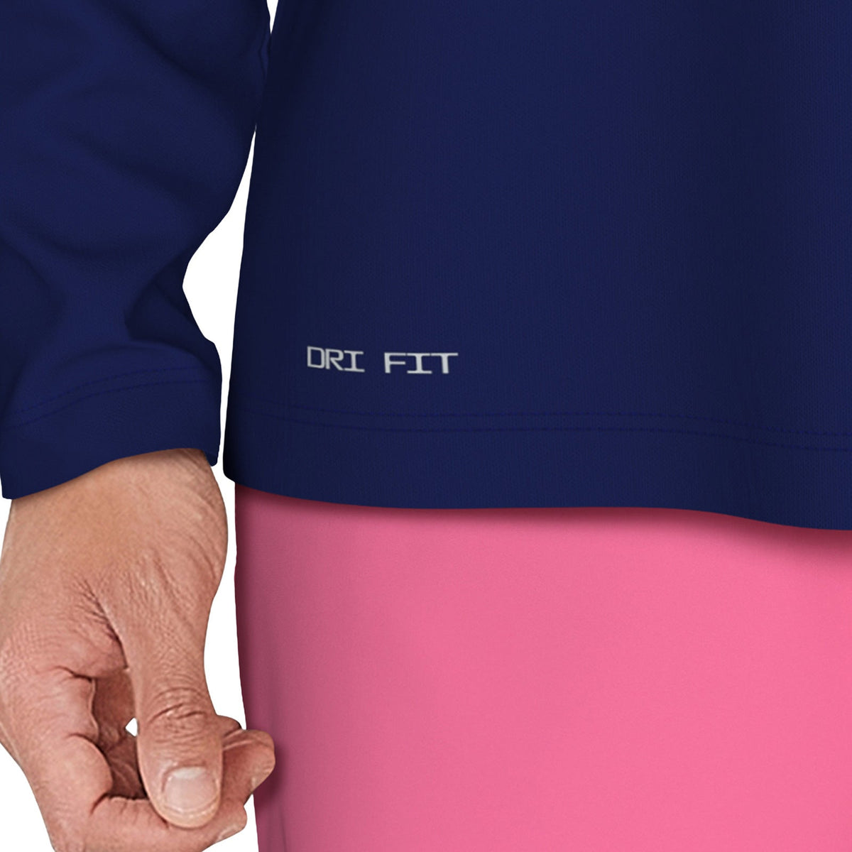 Nike Swim Men&#39;s Gothic Letter Long Sleeve Hydroguard Top