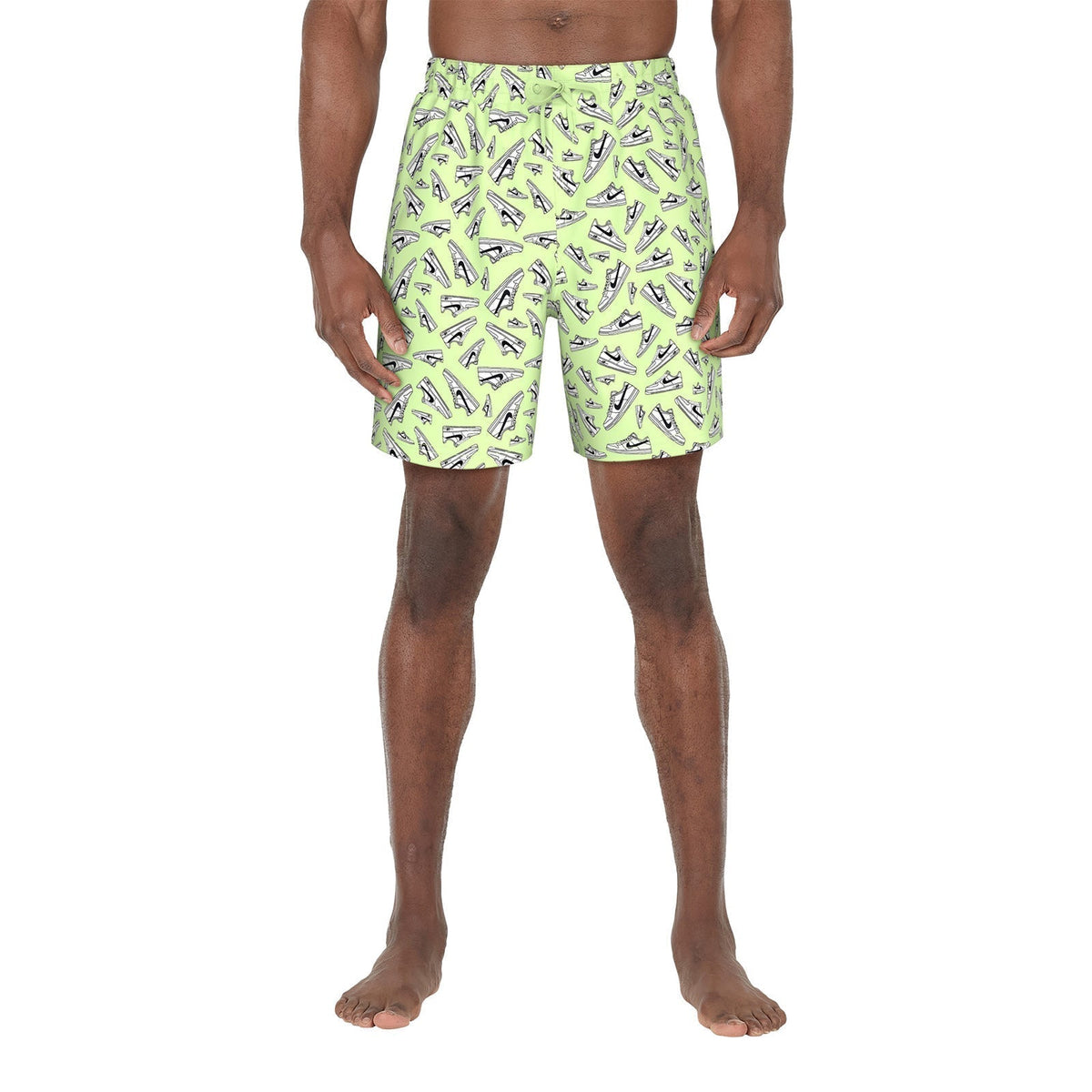 Nike Swim Men&#39;s Tossed Sneaker 7&quot; Volley Short