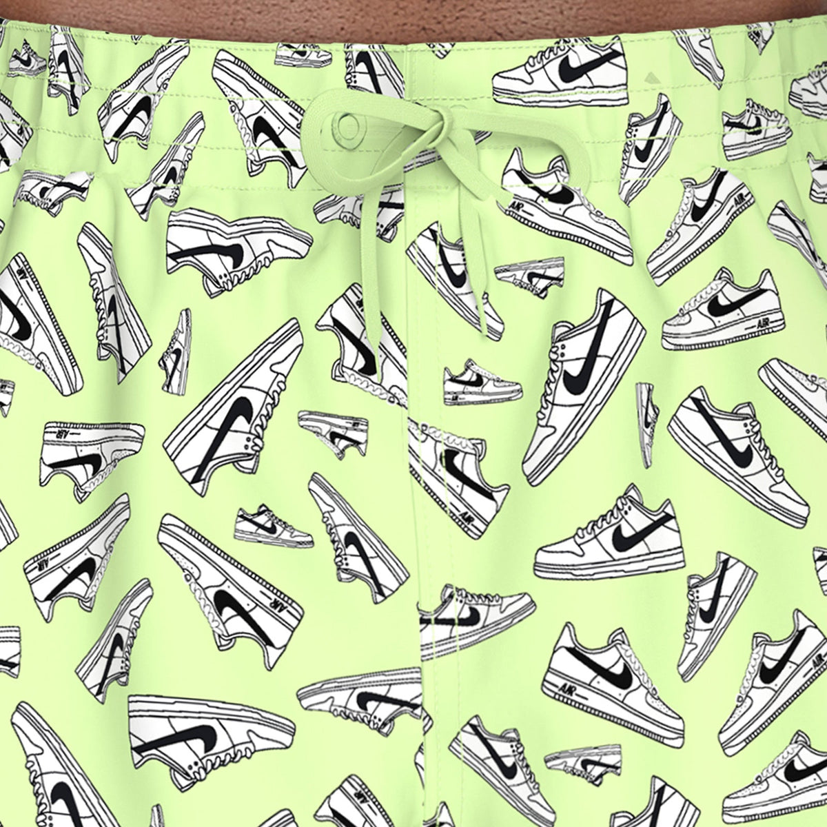 Nike Swim Men&#39;s Tossed Sneaker 7&quot; Volley Short