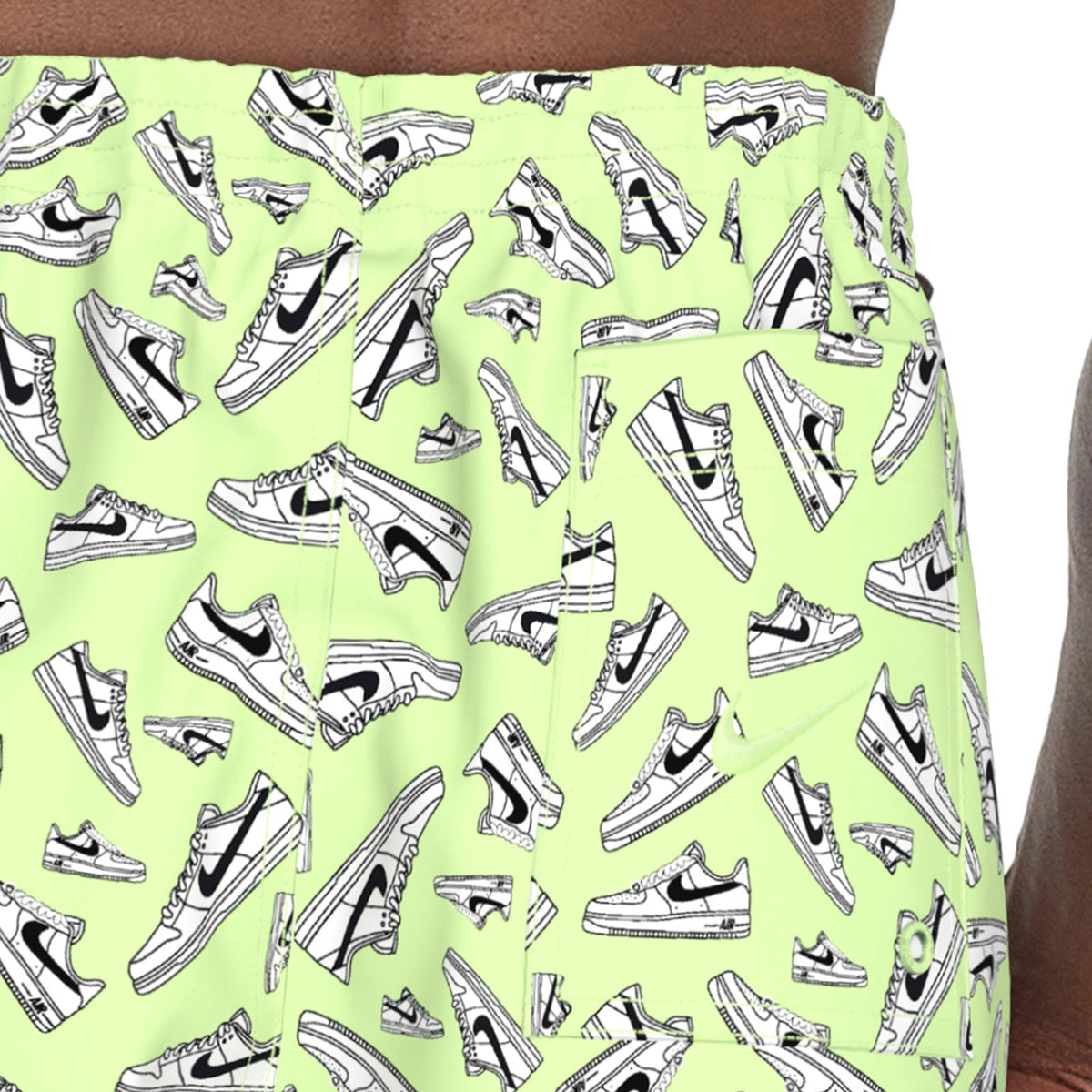 Nike Swim Men&#39;s Tossed Sneaker 7&quot; Volley Short