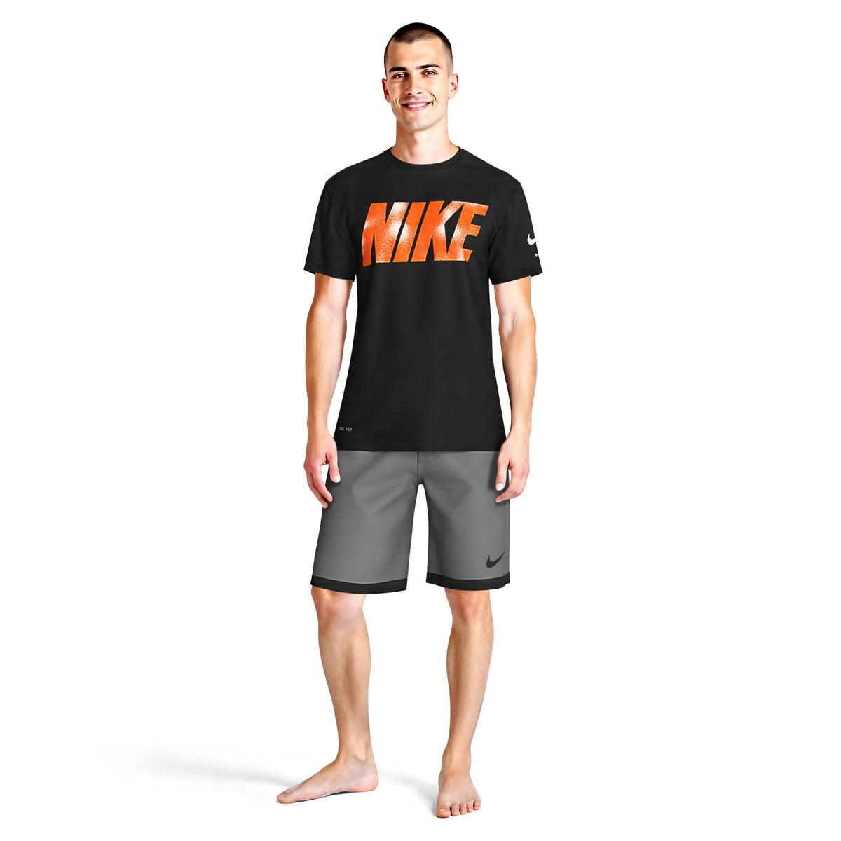 Nike Swim Men&#39;s Brand Blast Short Sleeve Hydroguard Top