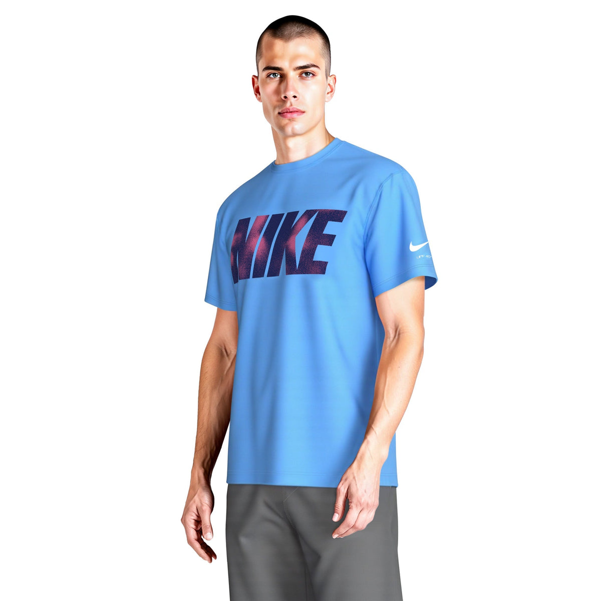 Nike Swim Men&#39;s Brand Blast Short Sleeve Hydroguard Top