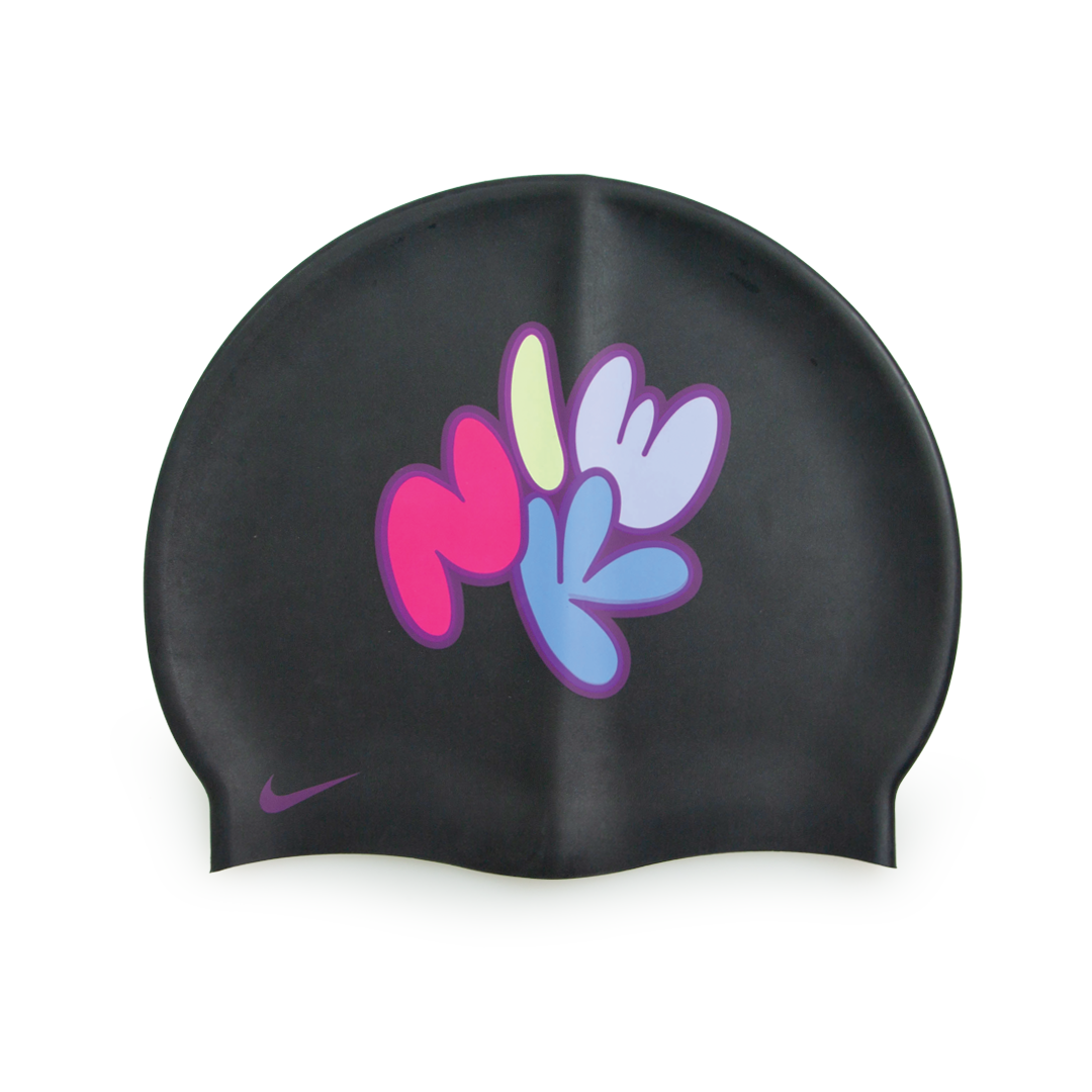 Nike Swim Multi Graphic Black Cap